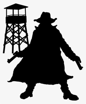 This Free Icons Png Design Of Gunslinger Silhouette