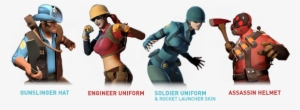 2x New Tf2 Promo Hats From Smnc Team Fortress 2 Uberpirates - Super Monday Night Combat Tf2