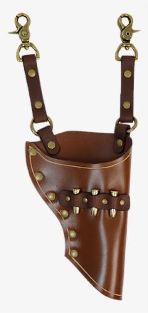 Western Leather Gunslinger Holster - Leather