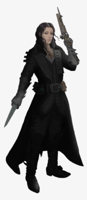 Picture - Female Gunslinger Pathfinder