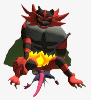 Incineroar Gasses Salazzle By Smellyponylover-dawof89 - Incineroar