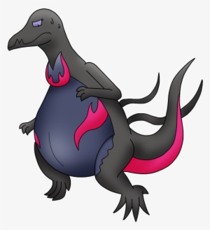 Preggy Salazzle - Cartoon
