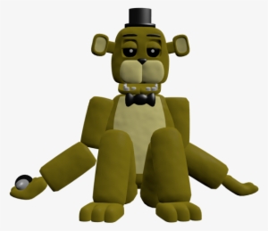 I Made Golden Freddy In Blender - Cartoon