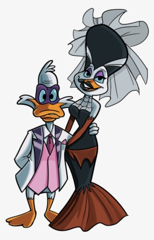 Darkwing And Morgana By Stevenraybrown - Darkwing Duck Morgana Kiss