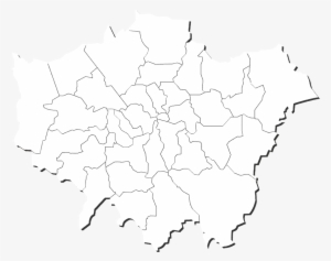 Map - London Borough Map Png