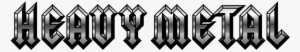 Heavy Metal Png Transparent Background - Heavy Metal