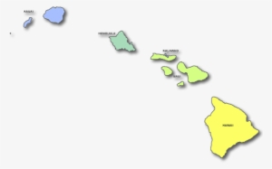 Hawaii County Map - Hawaii State Map Png