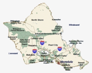 Oahu Real Estate, Oahu Hawaii, Hawaii Real Estate, - Oahu Map Mililani