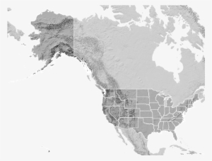 The Us With Alaska And Hawaii In Mercator A Bad Map - 50 Of Canada's Population