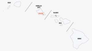 County Map Of Hawaii - Diagram