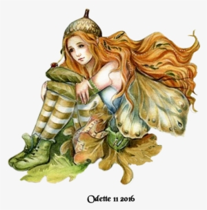 Papillon Fee-by Janna Prosvirina - Illustration