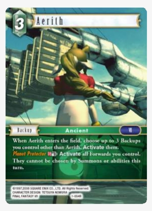 Aerith - Final Fantasy Trading Card Game English Cards
