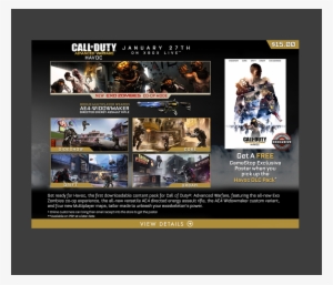 Buy Advanced Warfare Havoc Dlc From Gamestop To Get - Bo3 Dlc 5 Poster