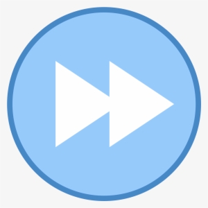 Fast Forward Round Icon - Video Conferencing Logo