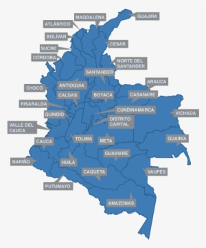Colombia - Mapa De Colombia