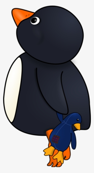 Penguin Drawing Hyperdimension Neptunia Tiptoe Razorbills - Penguin 1 Inch / 25mm Pin Button Badge Penguins Arctic