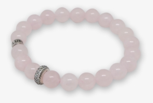 Rose Quartz - Silver