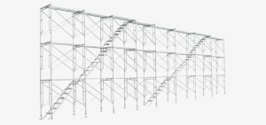 We Provide Scaffolding For Rental To Our Customers - Overhead Power Line