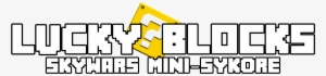 Lucky Block Skywars Mini-sykore - Statistical Graphics