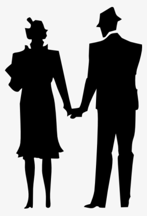 How To Set Use Husband Wife Married Clipart - Husband And Wife Silhouette