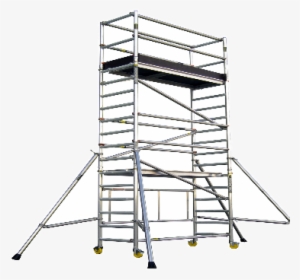 Single And Double Width Scaffold Tower - Double Width Tower Png