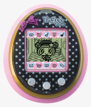 Pink Bow & Black Dots - Tamagotchi Friends