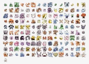 1364957253740 Pokemon Generation 1 Sheet By Vaawl-d3iizr2 - Pokemon Go Pokedex 2 Generacion