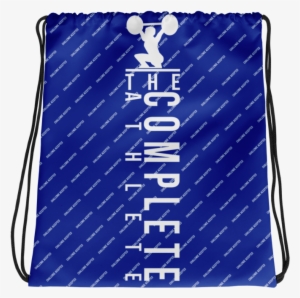 {blue} The Complete Athlete "challenge Accepted" Drawstring