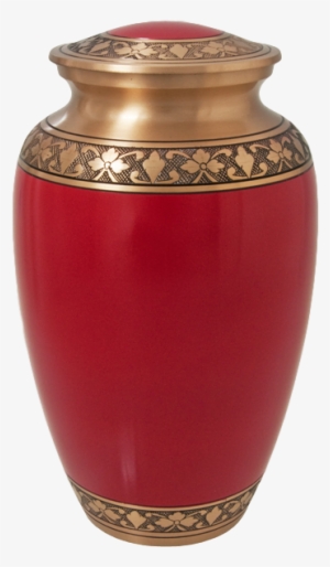 Cherry Red Brass Cremation Urn - Far Cry 4 Urn