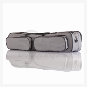 Double Baton Bag Grey - Garment Bag