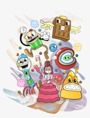 Author Comments - Cuphead Baroness Von Bon Bon