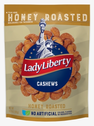 Honey Roasted Cashews - Statue Of Liberty