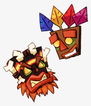 About - Uka Uka Crash Bandicoot