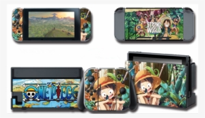 One Piece Protective Skins Stickers Cover For Nintendo