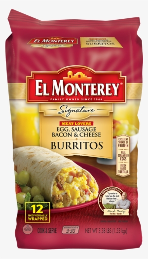 Click To Zoom - El Monterey Signature Egg, Sausage, Bacon & Cheese