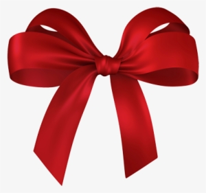 Red Ribbon Bow Transparent