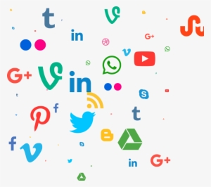Social Media Marketing - Social Media Pattern Png