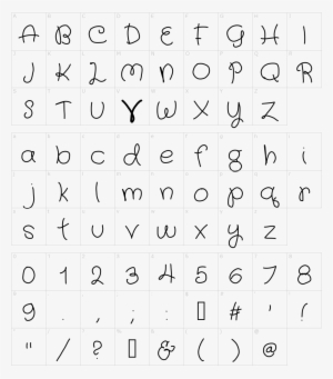 Fairy Wings Font - Character