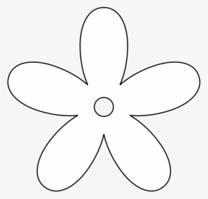 White Flower Clipart Retro Flower - White Flower Clipart Png