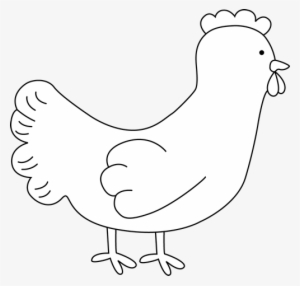 Black And White Chicken Clip Art Black And White Chicken - Black And White Clip Art Chicken