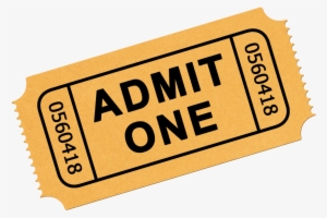 Vector Transparent Beautifully Idea Movie Ticket Event - Ticket Clipart