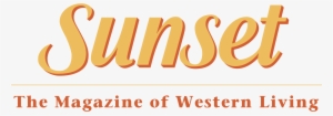 Sunset Magazine Logo Png Transparent - Sunset Magazine