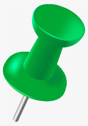 Pin Green - Green Pin Png
