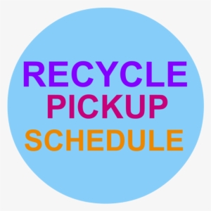 Pickupsched - Compliancesigns Vertical Vinyl Recycle Plastic Only