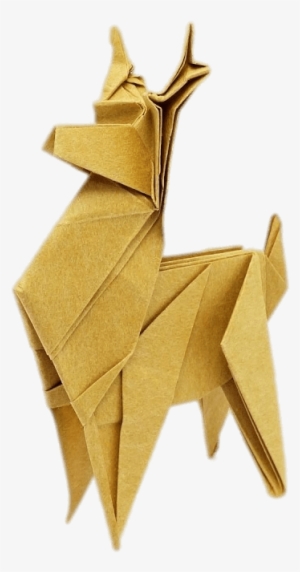 Origami Reindeer Png - Origami Transparent Background