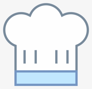 Blue Chef Hat Png - Heart