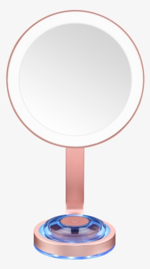 1x/10x Led Mood Light Rose Gold Mirror - Espejos Con Luz Conair