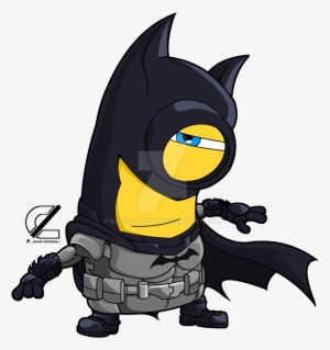Batman By Kururulabo On Deviantart - Minion Batman