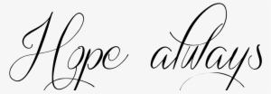 Infinity Symbol And The Phrase Quotforever Changing - Calligraphy