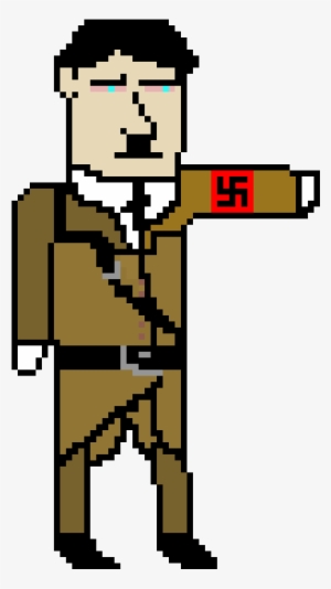 Hitler Frame - Pixel Art